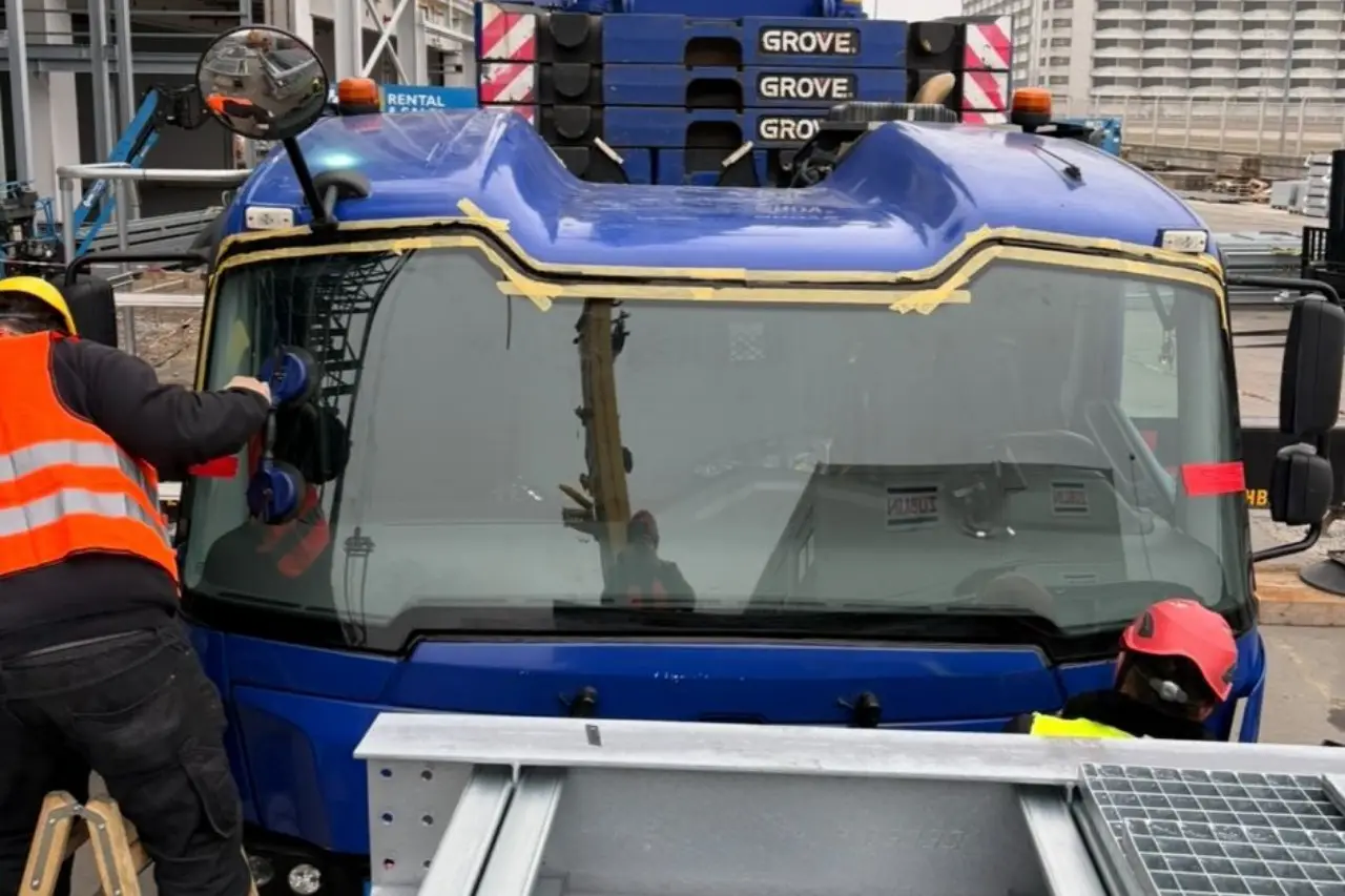 Scheibenwechsel für LKW und Transporter